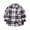 Grey, variant on Toddler Kids Boys Girls Flannel Hooded Plaid Shirt Boys' Big Long Sleeve Collared Button-Down Dress Shirt Size for 5-6 Years,Red