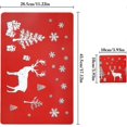 thumbnail image 2 of Winter Holiday Christmas Placemat Washable Table Place Mat Sets Of 6 Plus 6 Cup Mats For Kids-elk, Christmas Tree, 2 of 5