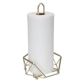 thumbnail image 2 of Kitchen Details Geode Paper Towel Holder, Satin Gold, 2 of 4