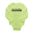 thumbnail image 1 of CafePress - Trust Me My Dad's An Engineer Body Suit - Long Sleeve Infant Bodysuit, 1 of 1