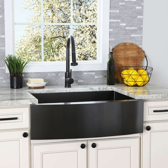 Stainless Steel 30 Inch Single Bowl Apron Front Farmhouse Kitchen Sink