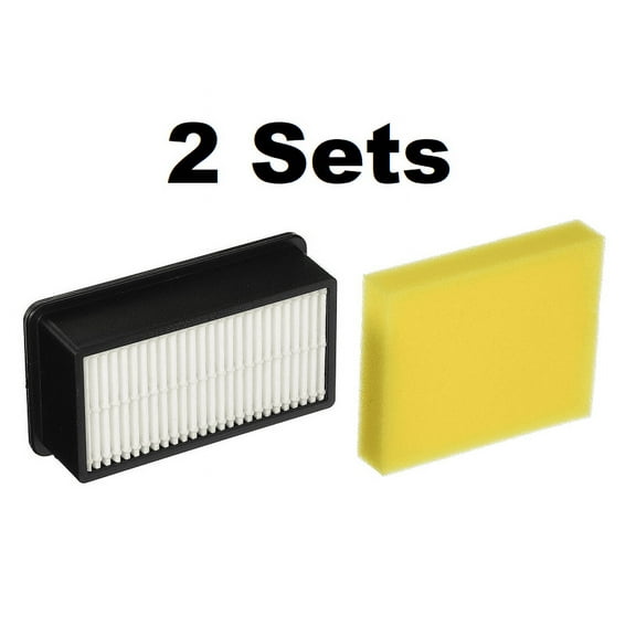 HEPA & Foam Filter 3918 for Bissell 1008 CleanView PowerLifter Vacuum 2032663 2 Packs