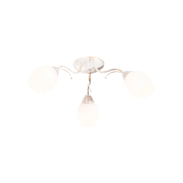Lámpara de Techo Lumimexico Playful Romantique 23280-1 Blanco Mate E27 40W 3 Luces