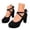 Black, variant on 2026 New Women's Heel Mary Jane Pumps Platform Round Toe Dress Shoes with Suede Buckle Strap Comfortable High Heels for Wedding, Evening Party Outfits(Pink,9.5)