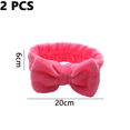thumbnail image 2 of Diadema de belleza para mujer, súper suave y súper absorbente, lavado de cara cómodo, ducha de maquillaje facial cuidado de la piel spa diadema gruesa para niñas MFZFUKR CPB-DE-LYY609-5, 2 of 5