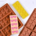 thumbnail image 3 of Molde para barras de chocolate Fimary Deep Dubai Silicone, color marrón, 3 of 7
