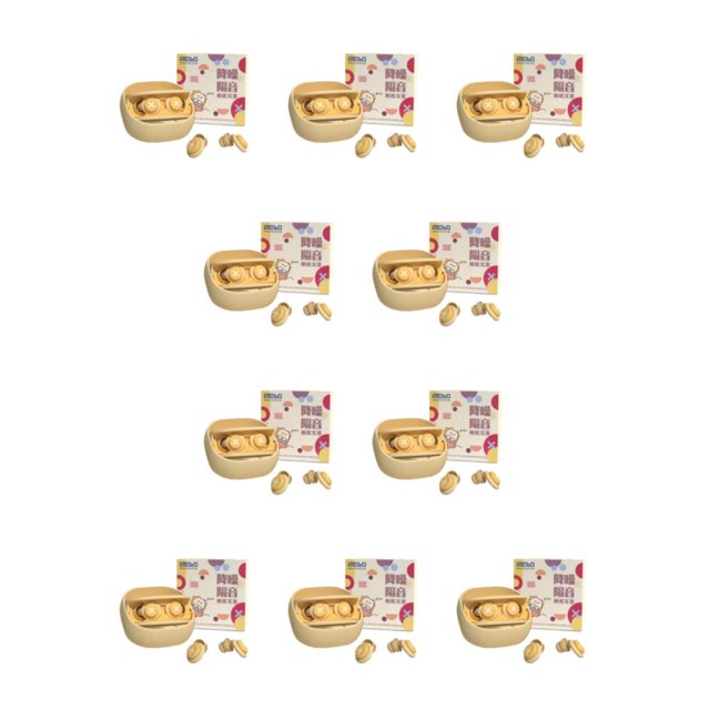 Moyic Tapón para los oídos, tapón para los oídos para dormir, insonorizado, antironquidos, protección de rebote , espuma para los Amarillo Cubierta amarilla 10piezas
