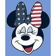 thumbnail image 2 of Boy's Mickey & Friends Minnie Mouse American Bow  Performance Graphic Tee Royal Blue Heather Large, 2 of 4