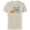 Natural, variant on The Simpsons Bart Simpson I’m Bad to the Bone Skateboard - Short Sleeve Cotton T-Shirt for Adults - Customized-White