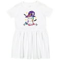 thumbnail image 3 of Inktastic Halloween Girls Unicorn Witch Girls Toddler Dress, 3 of 5