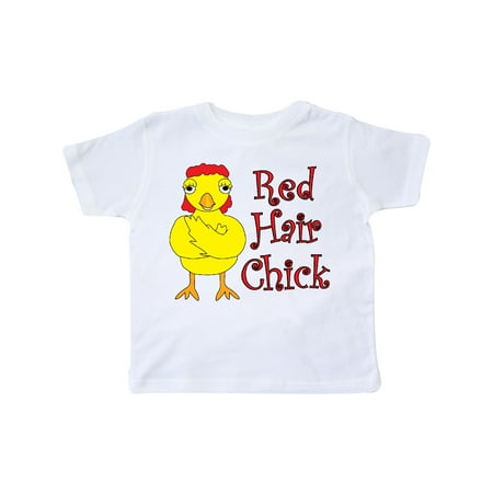 

Inktastic Red Hair Chick Text Gift Toddler Toddler Girl T-Shirt