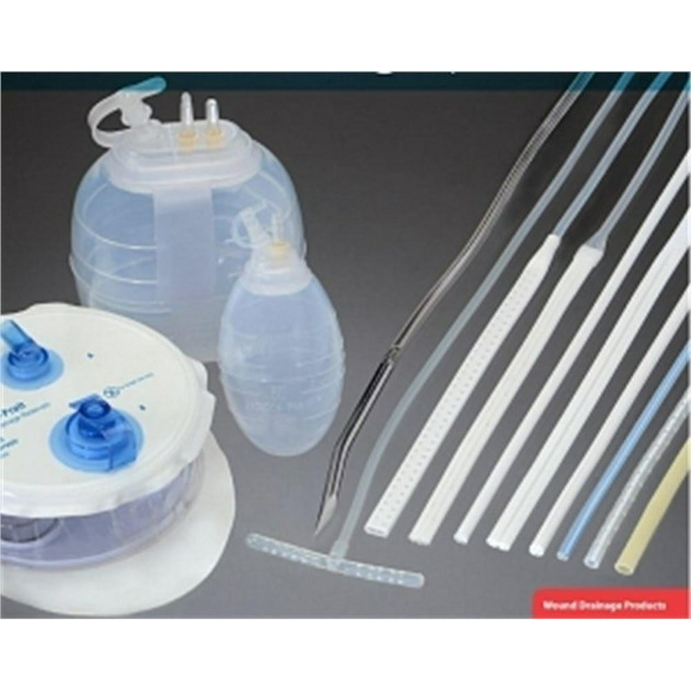 JacksonPratt Wound Drainage System w/ Reservoir Round, Silicone, 7Fr