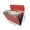 Red, variant on Qocolcyl Red 12 Pocket Accordion File Folder, Color Coding Tabs & Snap Closure, Large Capacity Waterproof Plastic A4 Document Organizer for Office Household Paper Classification Storage