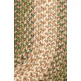 thumbnail image 2 of Green Indoor & Outdoor Rug, Braided Textured Design, 2Ft. X 4Ft. Oval Runner Sunroom/Porch Carpet, 2 of 2