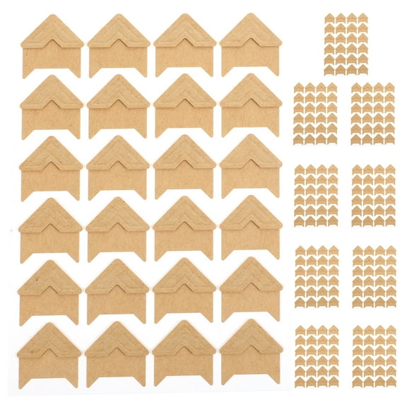 10 Sheets Photo Corners Photo Stickers Photo Album Corners for Photo Book Journal Diary