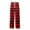 008-Red, variant on JGNGSHN Men's Pajamas Pants Drawstring Elastic Waist Plaid Lounge Pants Sleepwear with Pocket Button Fly Casual Loose Fit Straight Leg Trousers