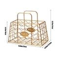 thumbnail image 3 of YIMWNYI Coffee Pod Organizer Panier de Rangement, Porte-Capsules de Café, Solution de Rangement de Café, Design en Maille Moderne, Polyvalent pour Maison et Bureau, Panier à Café en Métal, Accessoires de Café, 3 of 6