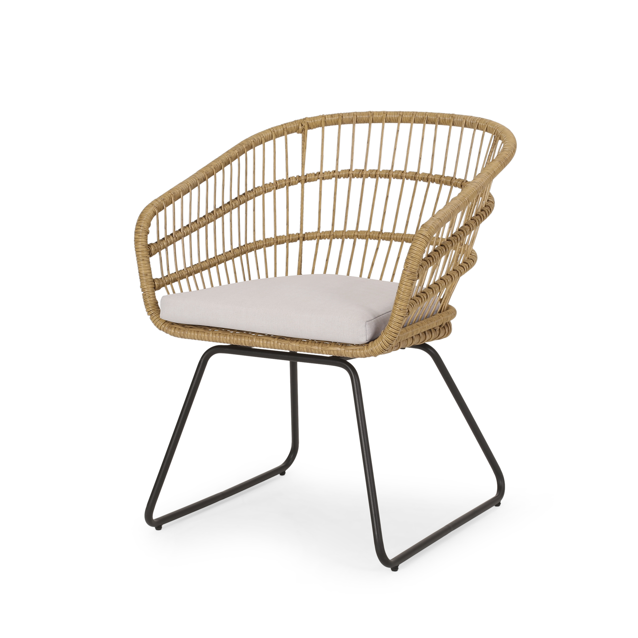 Euroco TERRY CHAIR,2PCS with 2 Cushions