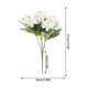 thumbnail image 2 of 2pcs Simulated Peony Flower Home Decoration Vase Flower Arrangement Festive Vibes Decoration Wedding Flowers Fake Flowers, 2 of 5