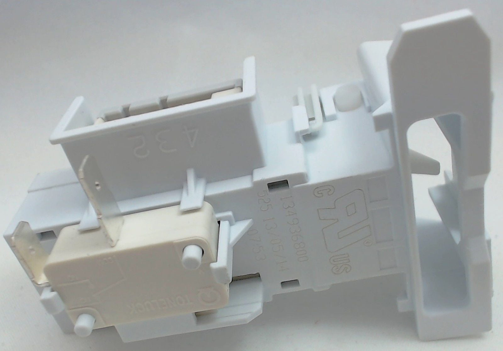 134936800, Washer Lid Lock Switch Replaces Electrolux
