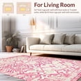 thumbnail image 3 of Soft Area Rug Unique Textured Featuring Fun Shapes for Playful Spaces, Non Slip, Stain Resistant, Washable Area Rugs for Living Room, Bedroom 2x3ft, 3 of 6