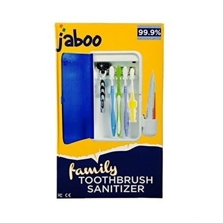 Toothbrush Sanitizer Sterilizer - Jaboo UV Ultraviolet Family Toothbrush Sanitizer Sterilizer Cleaner