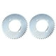thumbnail image 2 of Sprocket par de T8F 44T 2.1in Sprocket de Cadena Trasera para 43cc 49cc Mini Pocket Scooter de bicicleta de tierra ATV, 2 of 7