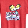 thumbnail image 3 of Hey Arnold! - Graffiti Arnold - Women's Short Sleeve Graphic T-Shirt, 3 of 5