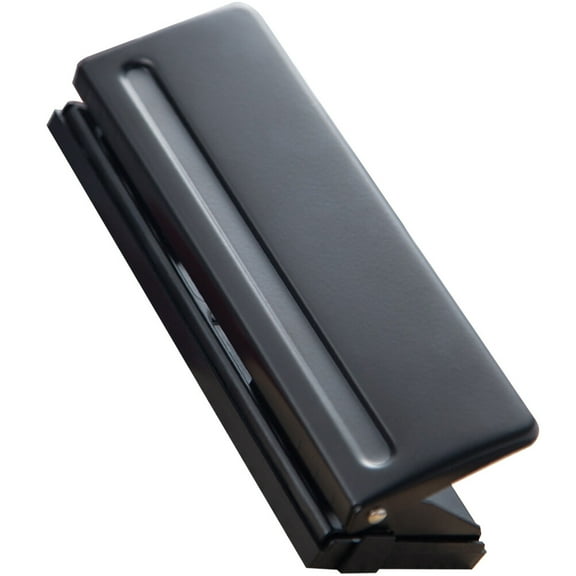 unbranded Hang Door Paper Hole Punch Binder Puncher 18.8X6.4CM Black