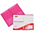 thumbnail image 4 of JAM Paper Plastic Elastic Envelope, 9.8x13x2.6, 1/Pack, Fuchsia Pink, 2 5/8 Expansion, 4 of 5