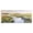 Countryside Riverbank Painting, variant on Stupell Industries Coastal Canvas Art, 24 x 10, by Nina Blue