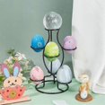 thumbnail image 4 of Crystal Ball Stand, Egg-Shaped Display Stand, Sphere Display Stand, Crystal Ball Sphere Planet, Home Office Decoration, 4 of 5