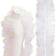 thumbnail image 1 of 5,47 yardas de adorno de gasa plisada con volantes iridiscentes, 5,9 pulgadas de cinta de encaje transparente con volantes de organza, borde decorativo de encaje de organza de tul, 1 of 5