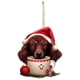 thumbnail image 1 of Christmas Dog Pendant Acrylic Flat Decoration Car Decoration New Cup Pet Dog Christmas, 1 of 1