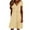 #0101-Yellow, variant on Ailaofu Women Summer Ruffle Hem Floral Eyelet Dress Casual Notch Neck Midi Tunic Dress