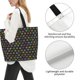 thumbnail image 3 of Disketp Colorful Paw Bolsa Tote Estampada para Mujer, Bolso de Hombro y de Mano para Compras y Viajes, 3 of 8