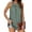#1 GREEN, variant on TEMOFON Womens Summer Tank Tops Sleeveless Shirts Casual Halter Tops High Crew Neck Loose Pleated Eyelet Summer Trendy Spaghetti Strap Tops Flowy Cami Solid Color White Size XL