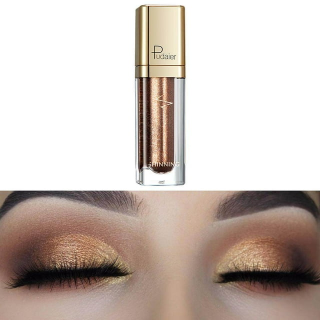 Liquid Eyeshadow Diamond Pencil Stick Cosmetic Gift Glamour Diamond Shiny Super Shiny Super Dark Brown