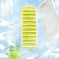 thumbnail image 3 of Small Ice Cube Tray for Freezer: Ruroz Easy Release Ice Cube Maker - Plastic Stackable Cubed Ice Trays and Bin - Making Tiny Honeycomb Icecubes, 3 of 4