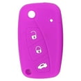 thumbnail image 1 of Sidaley Funda de silicona para llave de coche, funda protectora para llaves de vehículo, piezas de repuesto mejoradas Automoción decorativa y accesorios Púrpura, 1 of 6