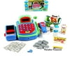 Electronic Cash Register Toy scanner and Credit Card Reader Realistic Actions & Sounds learning toy cash register for kids (26pc) (US Seller)