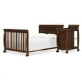 DaVinci Kalani 4in1 Convertible Crib & Changer in Espresso