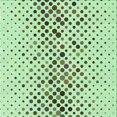 thumbnail image 1 of Ahgly Company Tapis d'Intérieur Lavable en Machine Carré Vert Transitionnel, 5 Pieds Carré, 1 of 7