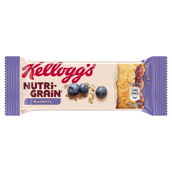 Kellogg's Nutri-Grain Blueberry 37g (pack of 25)