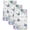 Lavender SpringGreen Ivory, variant on Spring Flowers Kitchen Towels Set of 3, Watercolor Floral Butterflies Botanical Absorbent Dish Towels for Kitchen, Microfiber Hand Towel, Quick Drying Tea Towel for Cleaning Decorative Dishcloths