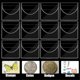 thumbnail image 2 of 150Pcs Single Pocket Coin Flip Coin Sleeves Holders Clear PVC Coin Protectors Plastic Coin Holders (2.2 X 2 Inch Round), 2 of 5