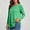 Mint Green, variant on Minimalist Going Out Tops Long Sleeve Crew Neck Beige High-Low Tops Modern Solid Refined Relaxed Fit Tops Beige,L