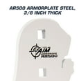 thumbnail image 3 of Ez Aim Ar500 Prairie Dog Shooting Target, 3/8" Thick Steel, White, Model 2355A, 3 of 10