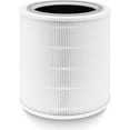 thumbnail image 1 of Core 400S Replacement Filter for LEVOIT Core 400S, Core 400S-P, Core400S-RF, Smart WiFi Air Purifier, 3-in-1 True HEPA Activated Carbon Filter, 1 Pack, White by, 1 of 8