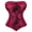 Winered, variant on Corset Top Women Bustier Plus Size Lace up Gothic Lingerie Burlesque Outfit Vintage Victorian Halloween Costume Party Medieval Renaissance Red 7XL